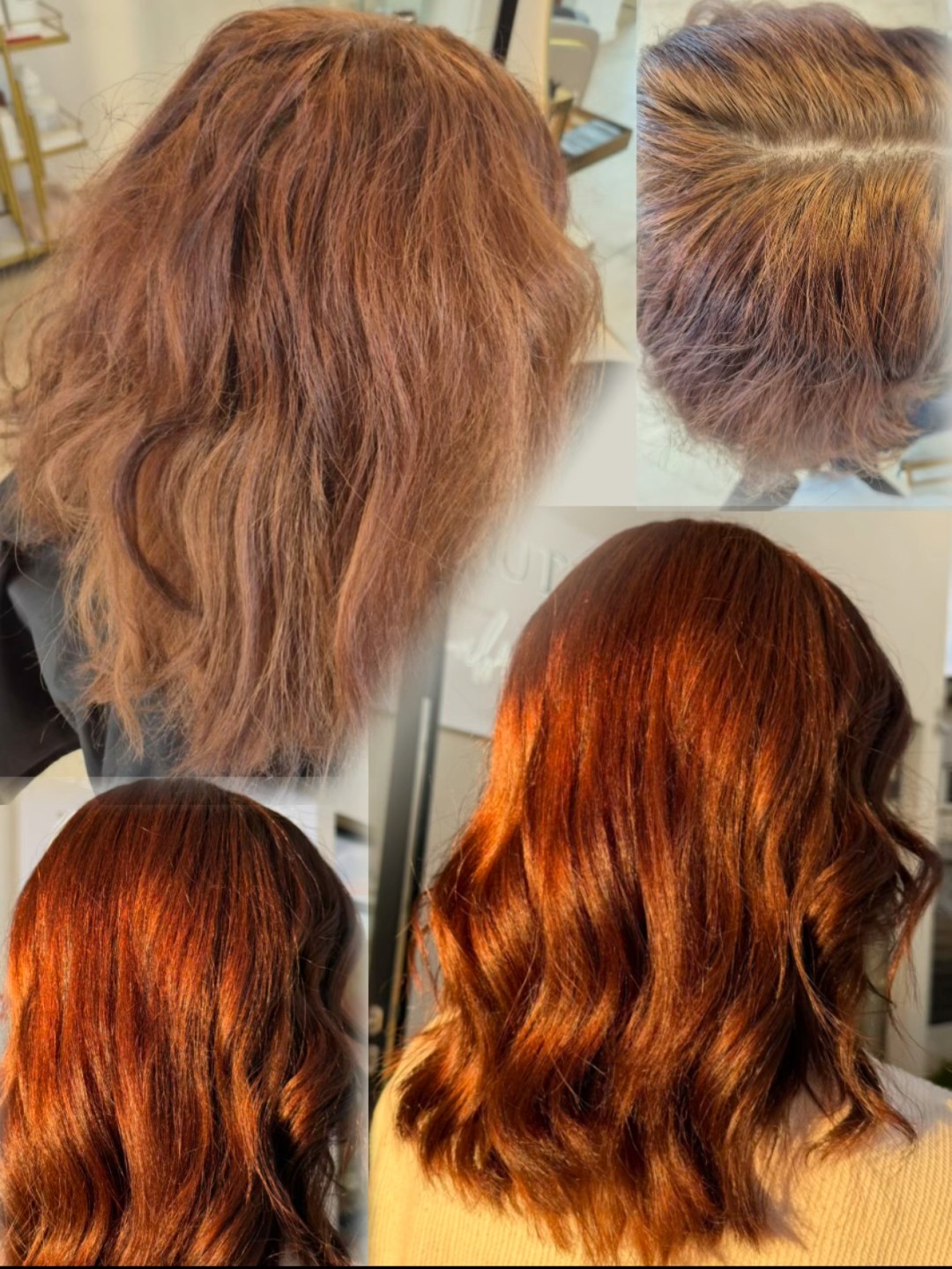 SABRINA STRIJA BEAUTY & SPA #zagreb Bojanje kose Bojanje cijele dužine - poluduga kosa