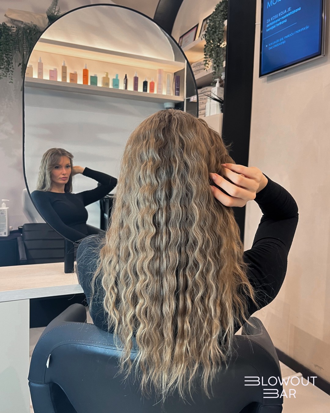 Blowout bar #zagreb Feniranje i stiliziranje Fen frizura