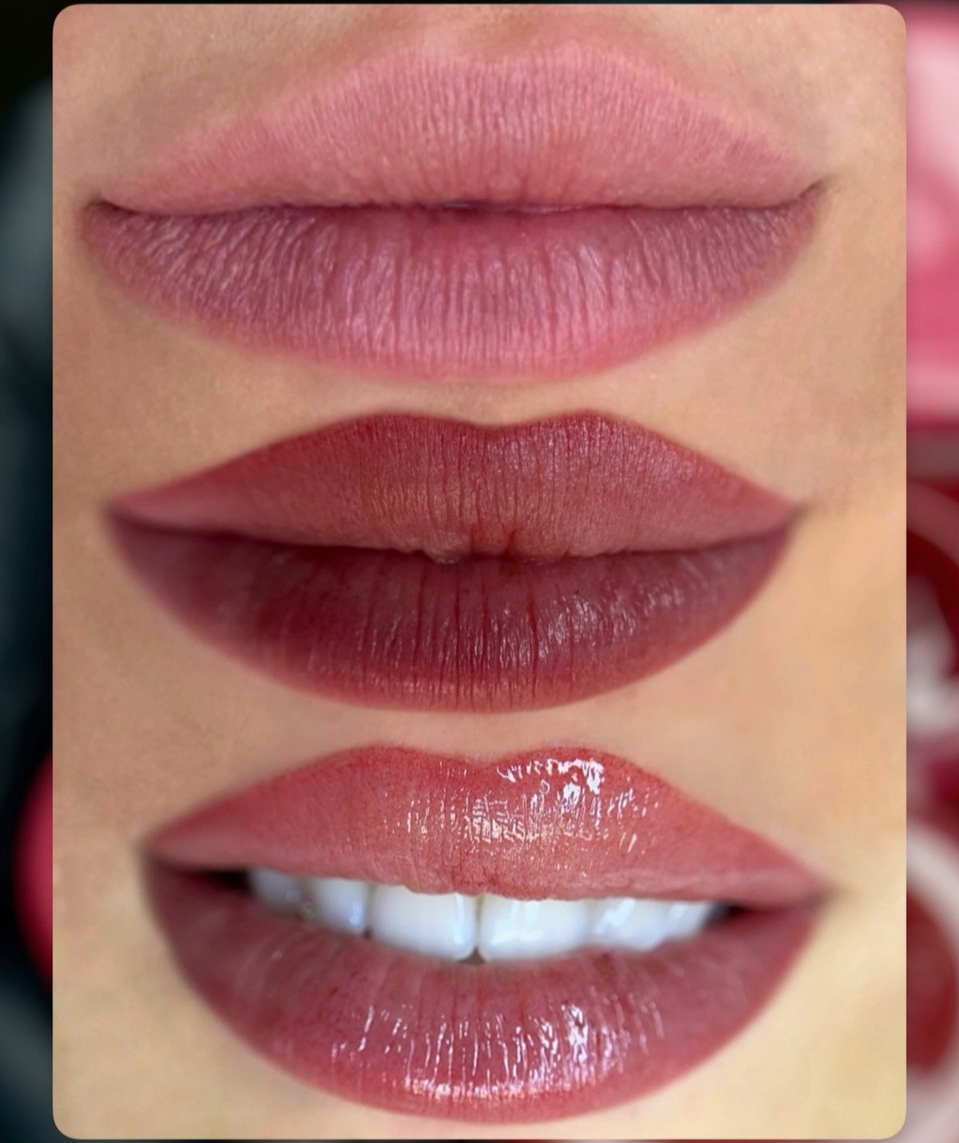 Studio Geranij #zagreb Trajna šminka Trajna šminka - usne