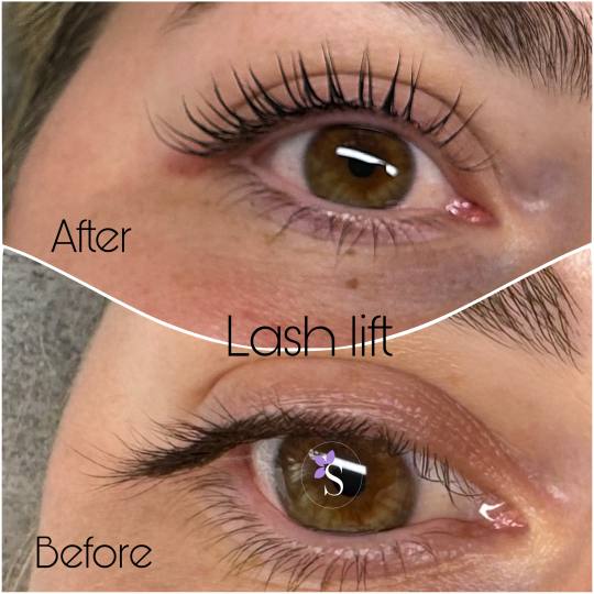 Stellaria beauty studio #velika-gorica Trepavice Lash lift + bojanje trepavica + 3D filler