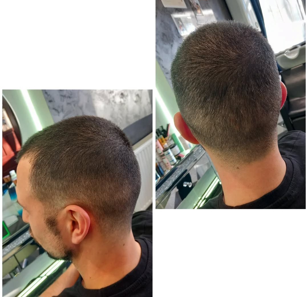 Vanderful #zagreb Muško šišanje Šišanje na mašinicu sve na 0mm