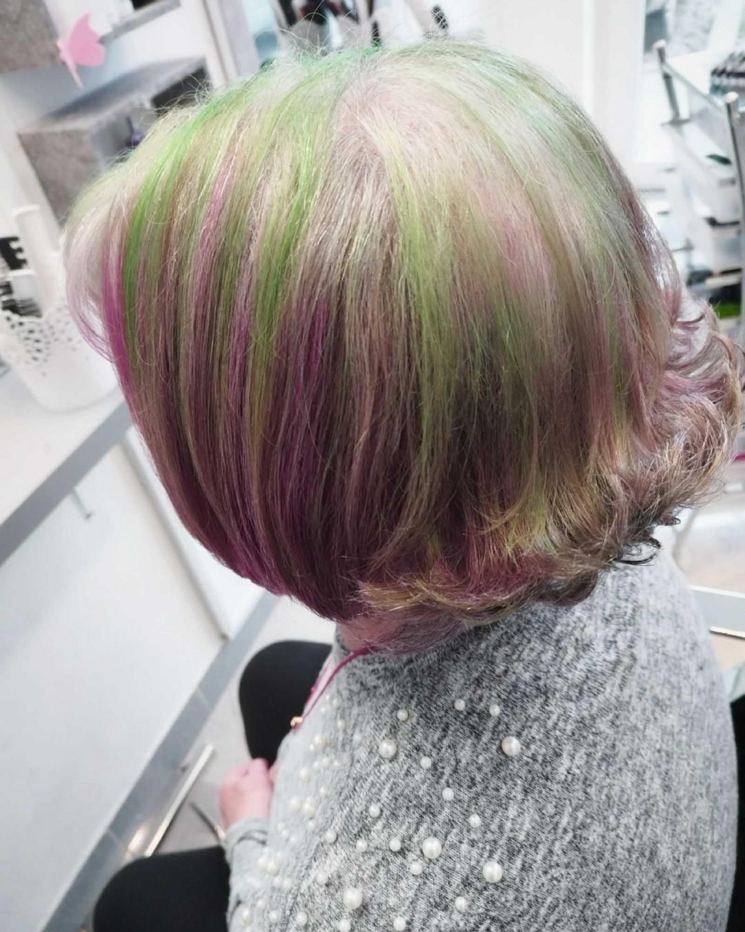 Silvija #zagreb Pramenovi 10 pramenova(do pola glave) - kratka kosa