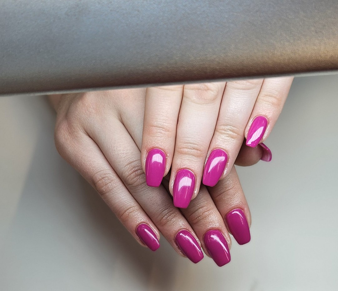 Luna Beauty studio #zagreb Nadogradnja noktiju Nadogradnja noktiju gelom bez Nail arta vel.S,M