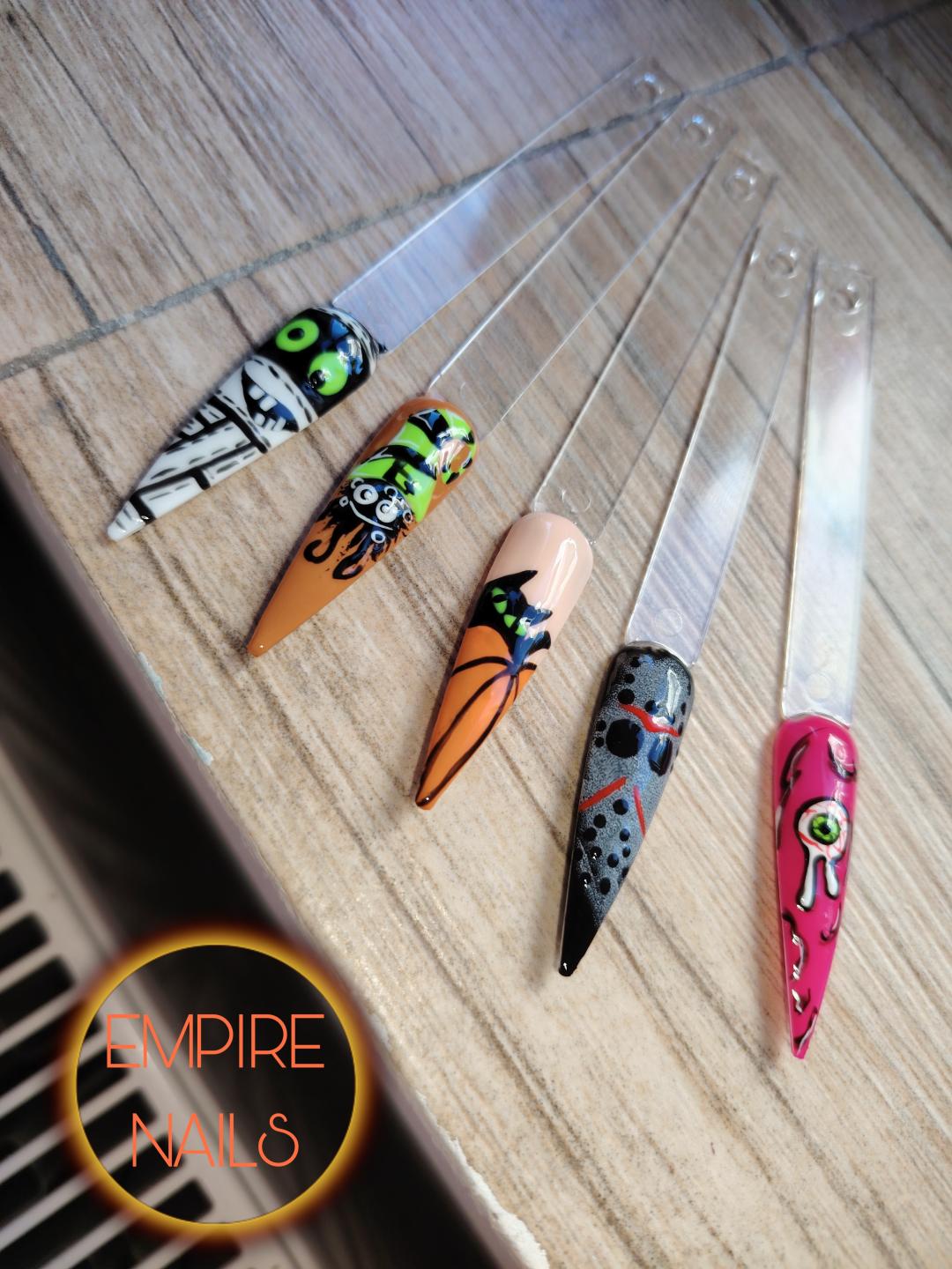 Empire Nails #zagreb Ukrašavanje noktiju Detaljni nail art