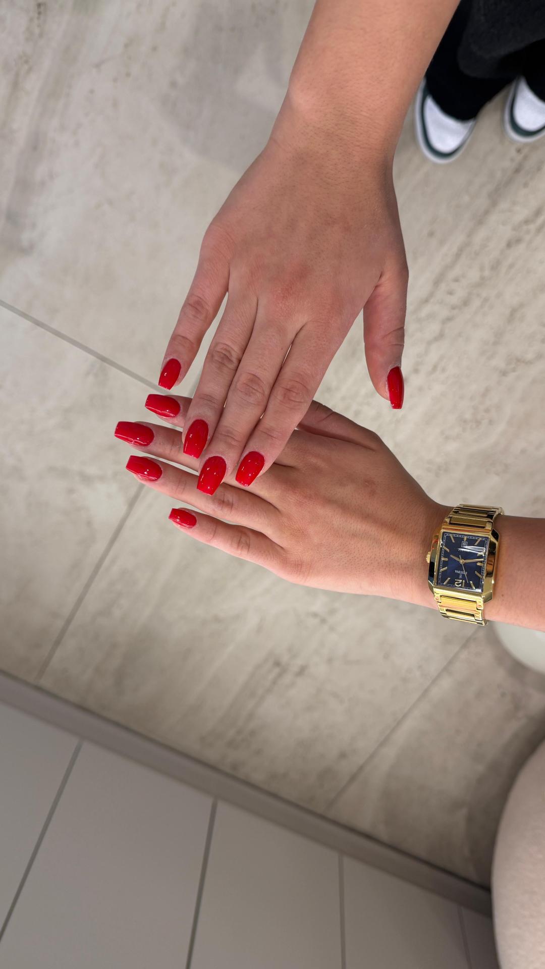 SABRINA STRIJA BEAUTY & SPA #zagreb Ojačavanje noktiju Ojačavanje prirodnih noktiju gelom - M dužina