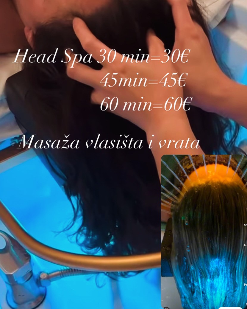 Head Spa #pula Tretman lica Welcome head spa