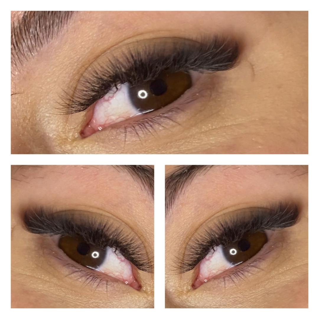 Lash and Brow studio #rogoznica Trepavice Volumenske ekstenzije trepavica 4D/6D - ugradnja