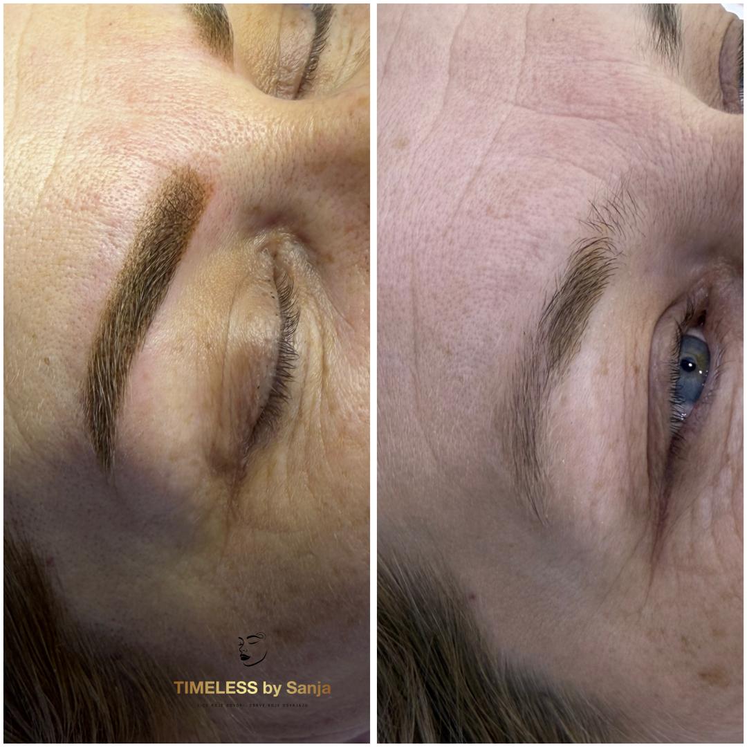 Timeless by Sanja #zagreb Trajna šminka Puder obrve / microblading