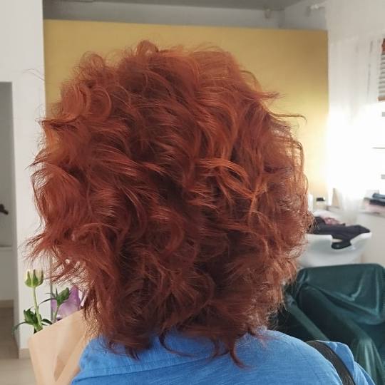 Hairlookboutique #zagreb Feniranje i stiliziranje Valovi - poluduga kosa