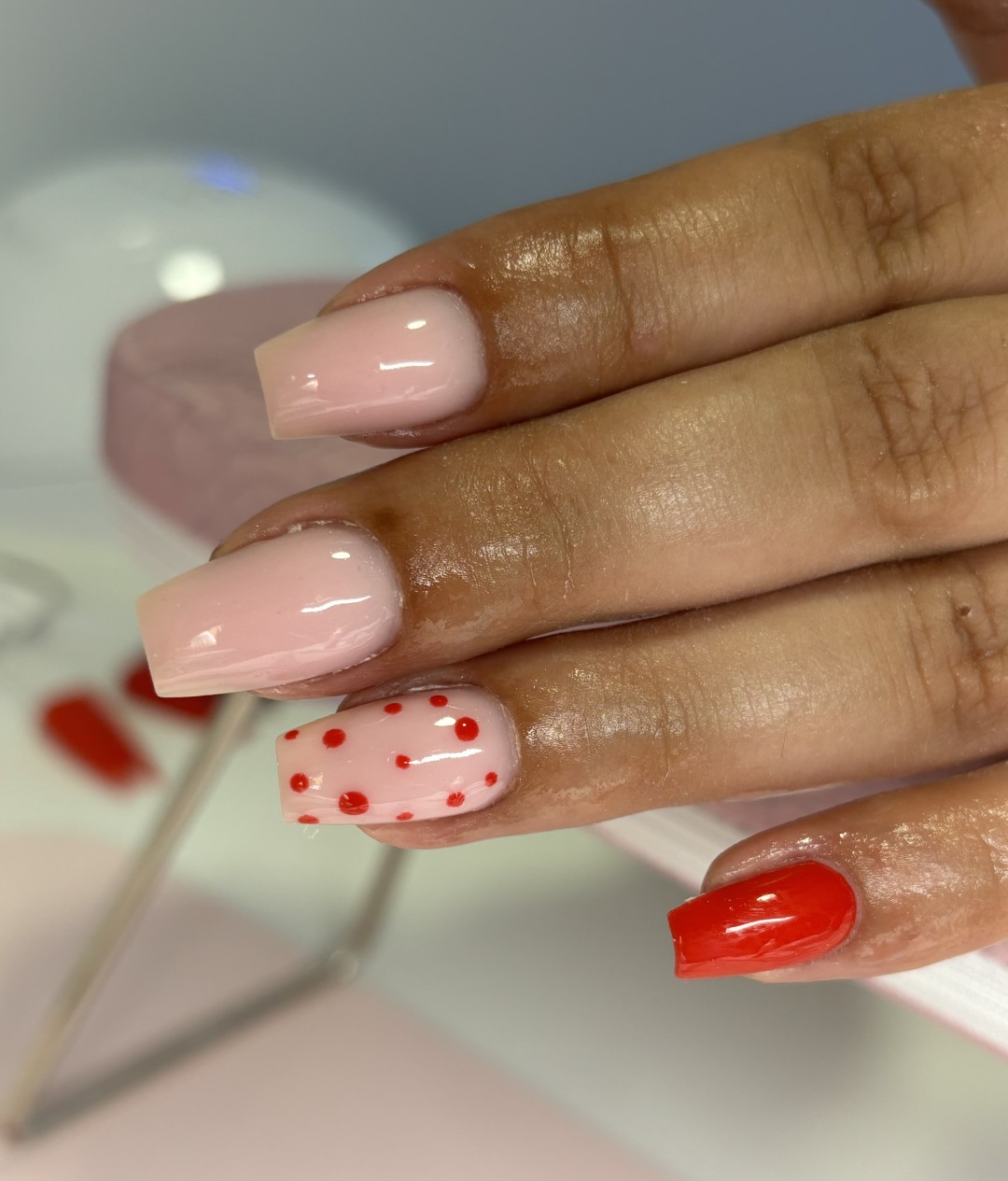 Doll House #zagreb Nadogradnja noktiju Nadopuna noktiju - L dužina