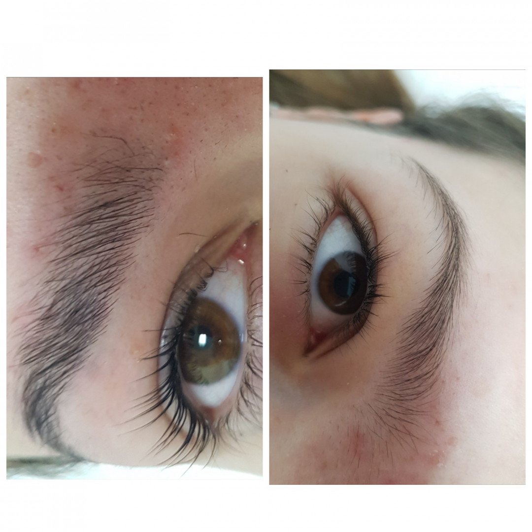 Melanis i Silueta studio za njegu lica i tijela #zagreb Trepavice Lash lift + brow lift