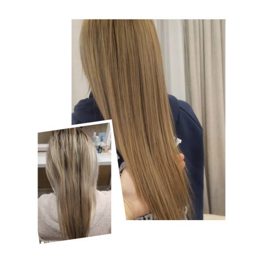 Hairlookboutique #zagreb Bojanje kose Bojanje cijele dužine - ekstra duga kosa Tretman u trajanju o