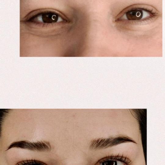 Velvet Aura #zagreb Trepavice Lash lift + brow lift Lice