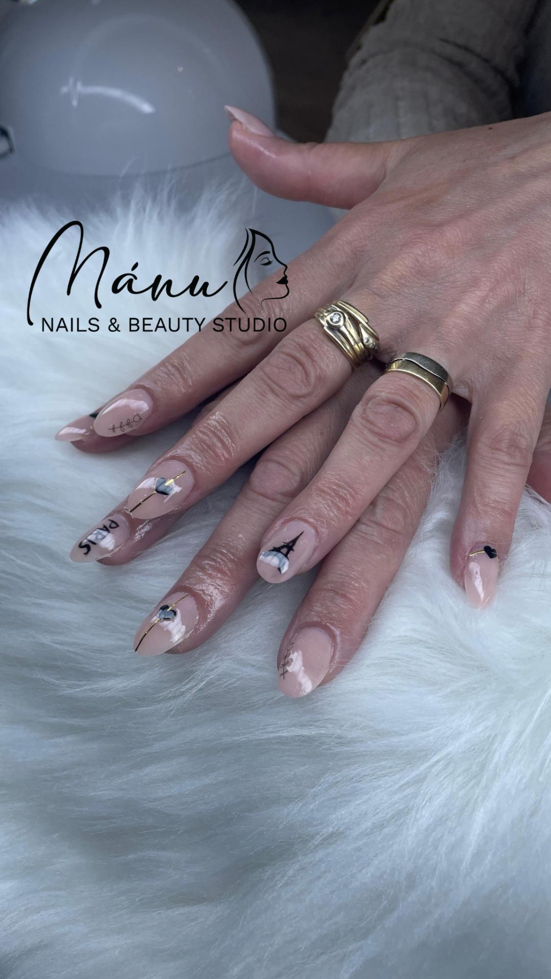 UGRADNJA/PRODULJIVANJE noktiju gelom - S/M dužina - Nails & Beauty Studio Mánu, Zagreb Izlivanje noktiju Nokti Izlivanje noktiju, Zagreb, Novi Zagreb – istok