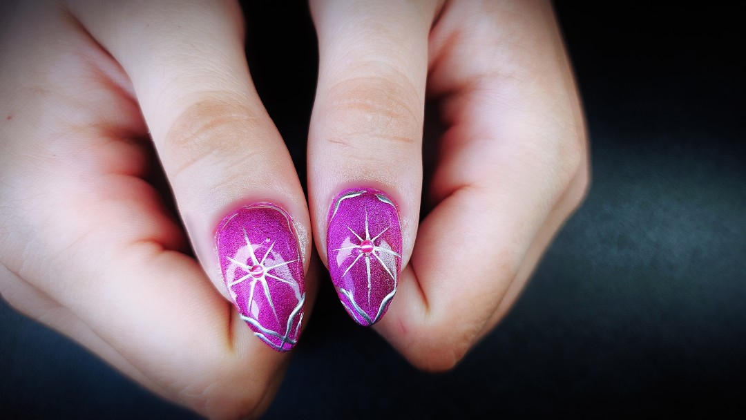 TINA NAIL ART STUDIO #velika-gorica Nadogradnja noktiju Nadopuna gela - L dužina