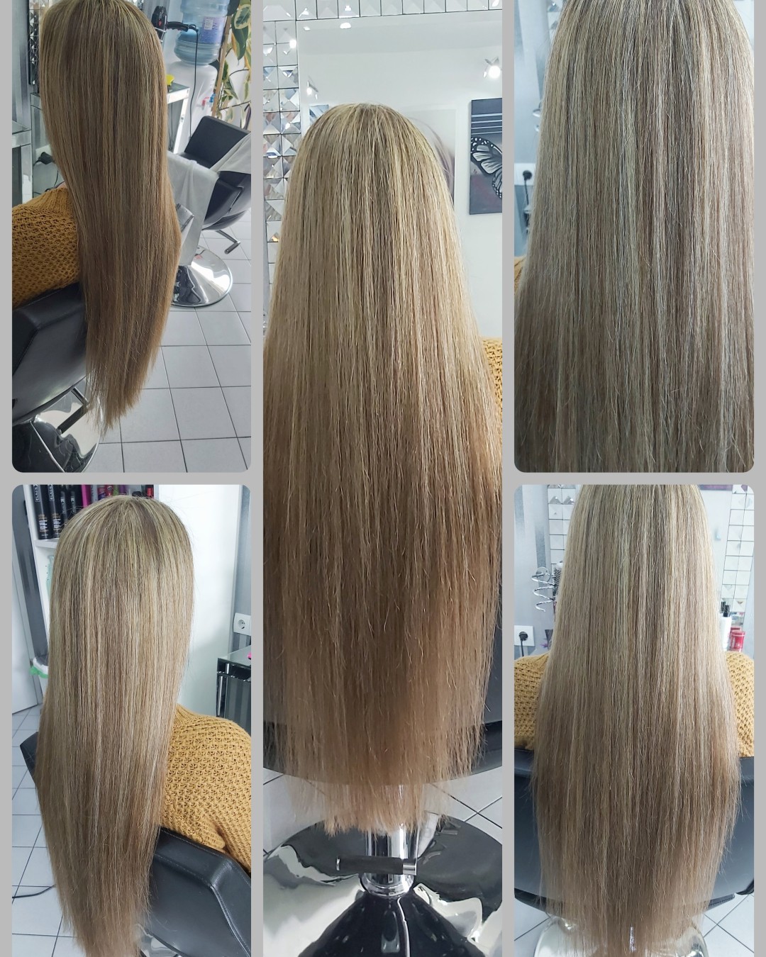 Pramenovi na foliju - ekstra duga kosa - Frizerski studio Blondy, Ivanić-Grad Pramenovi Frizerski saloni Pramenovi, Ivanić-Grad, Obedišće