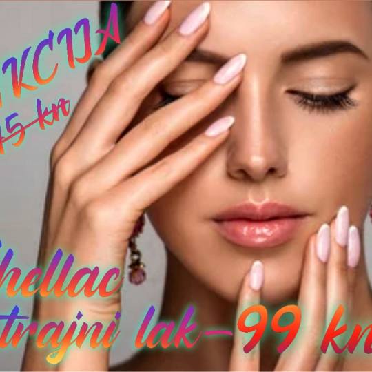 Beauty Halla #zagreb Gel lak Trajni lak Shellac, akcija vrijedi do 20.05.'21. Trajni lak Shella