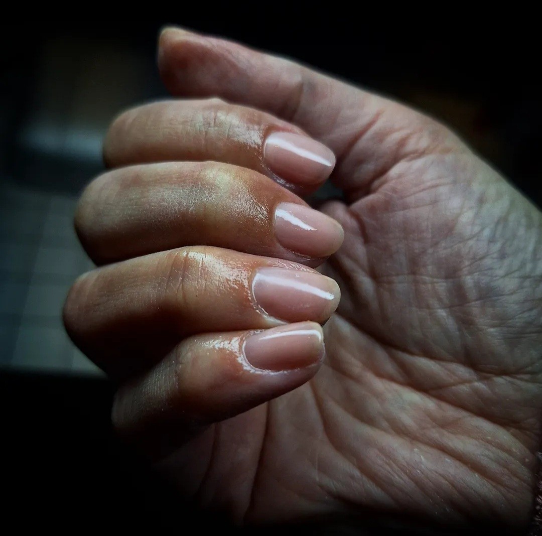 Nailistry Manicure #zagreb Ojačavanje noktiju Ojačavanje prirodnih noktiju gelom - kratki nokti
