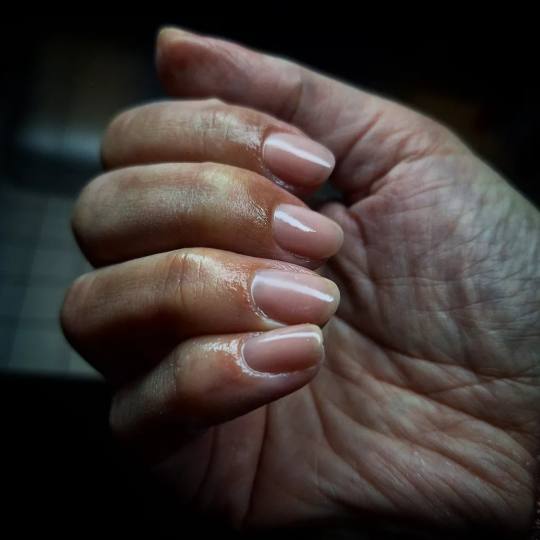 Nailistry Manicure #zagreb Ojačavanje noktiju Ojačavanje prirodnih noktiju gelom - kratki nokti