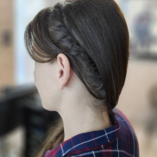 Mary 2M #zagreb Svečane i frizure za svadbu Svečana frizura - duga kosa Jenostavnost po želji mla