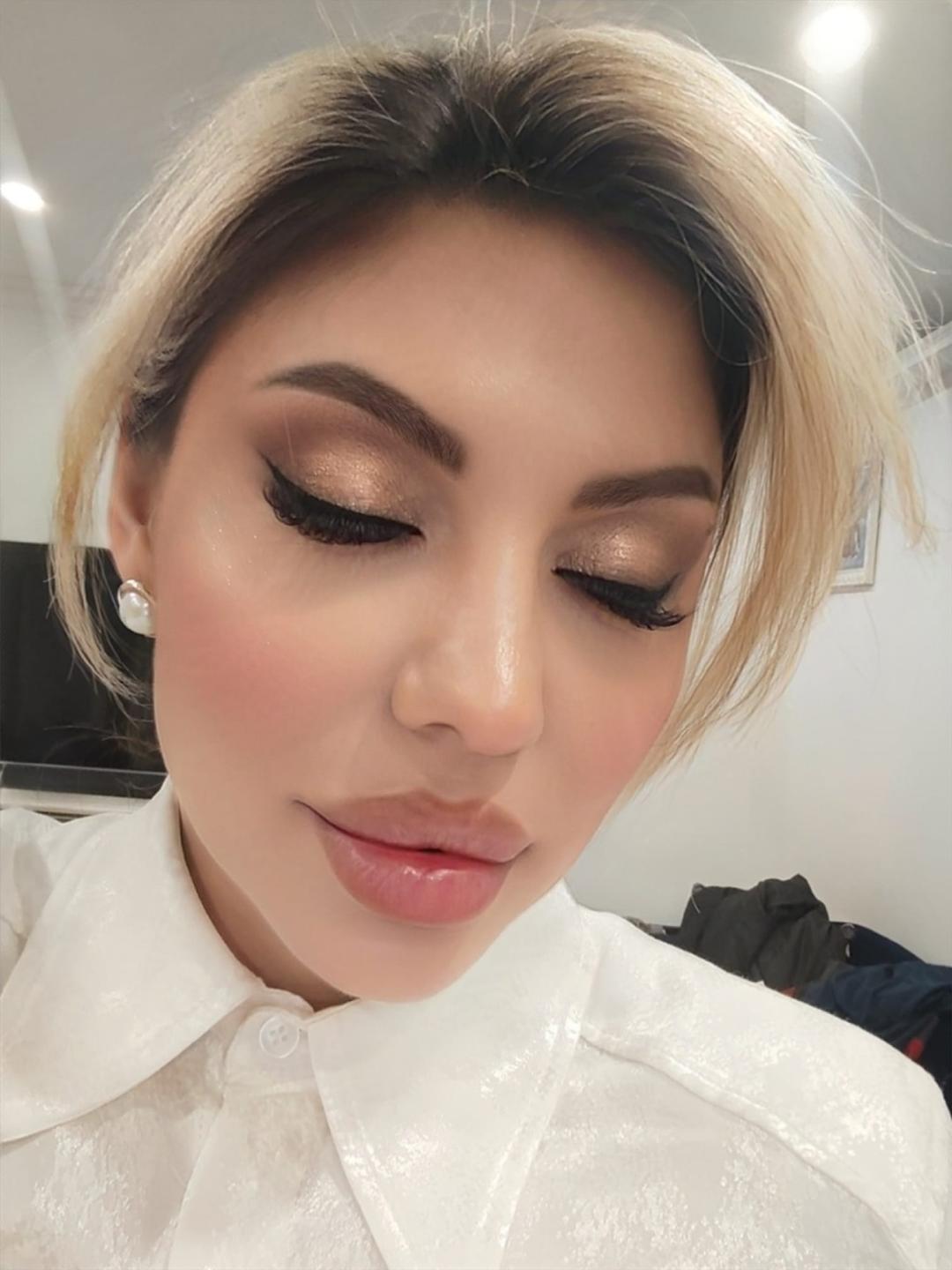 Ina Beauty Studio #rijeka Make-up / šminkanje Glam makeup + umjetne trepavice