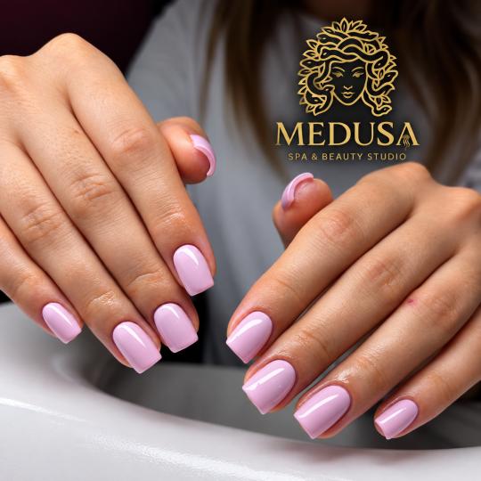 Medusa #osijek Izlivanje noktiju Nadopuna noktiju - S dužina