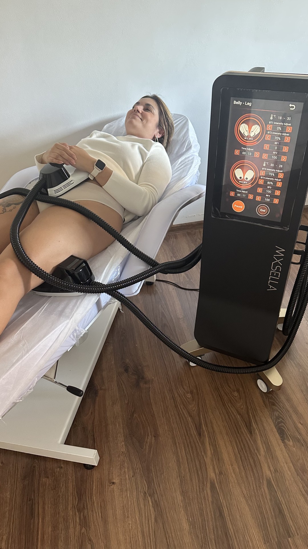 MorenooM #zagreb Tretmani tijela Tretman Tesla Mxsella - 4 RF diode