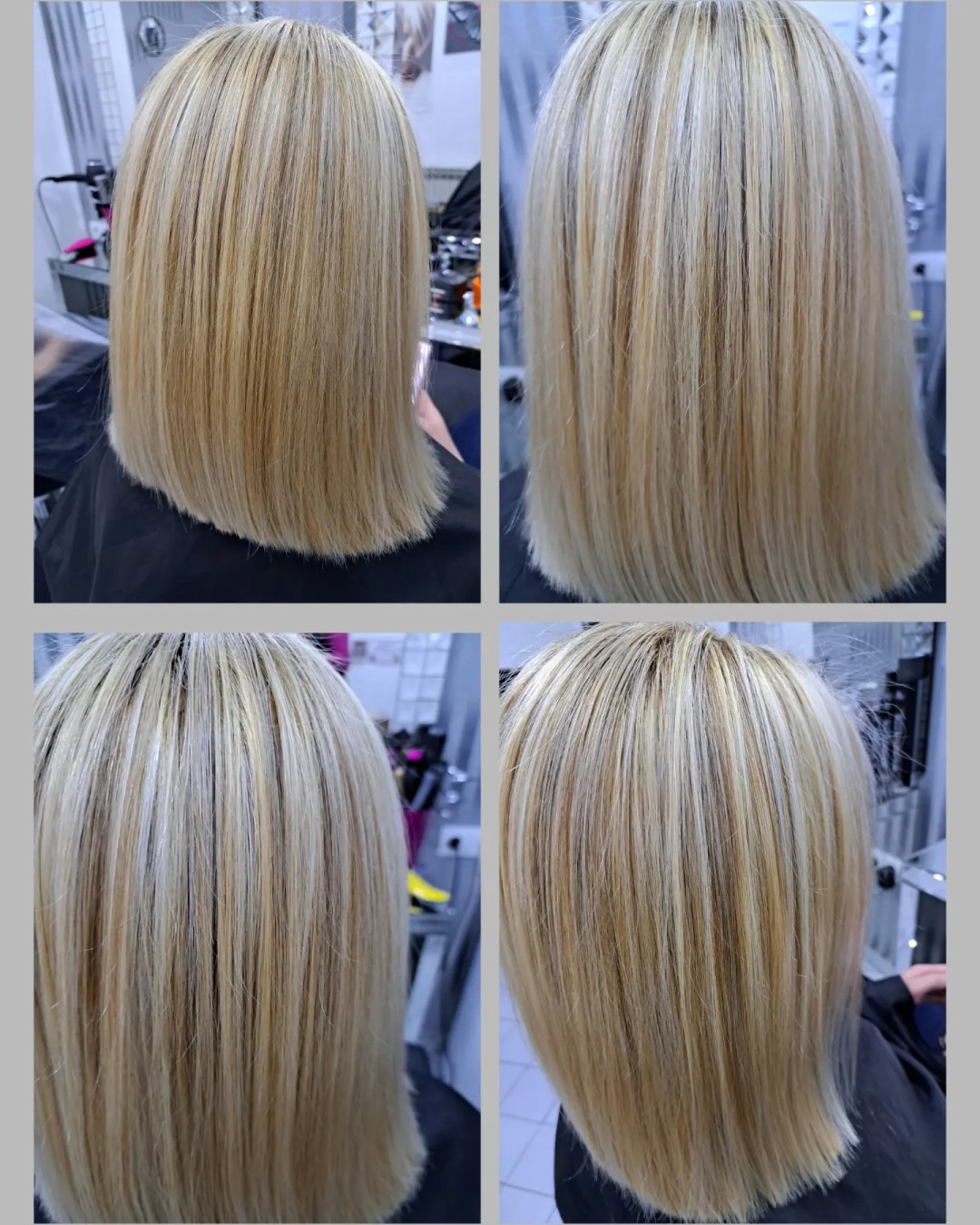 Frizerski studio Blondy #ivanic-grad Pramenovi Pramenovi na foliju - poluduga kosa