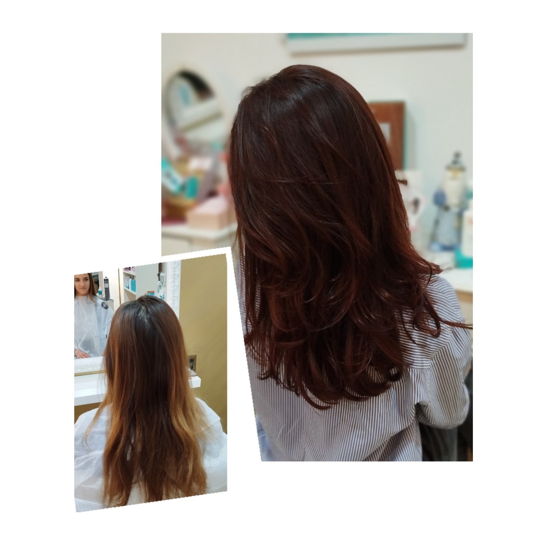 Hairlookboutique #zagreb Žensko šišanje Žensko šišanje - duga kosa