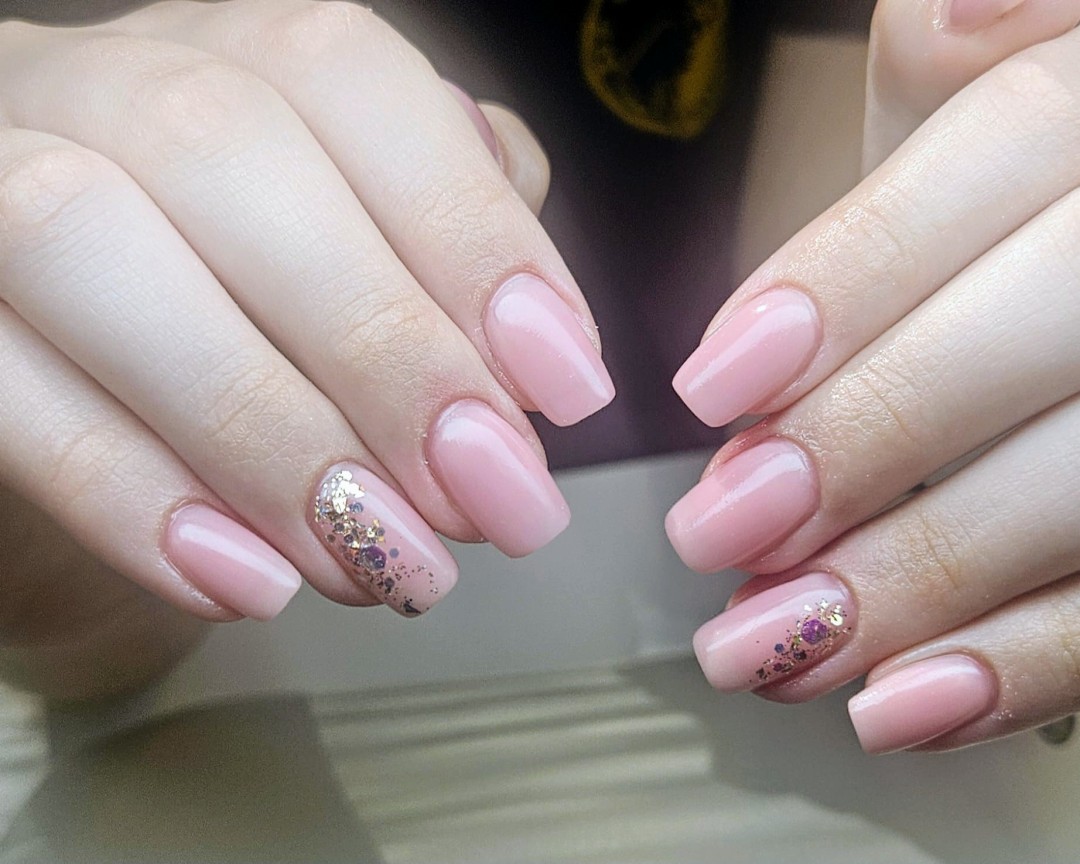 Luna Beauty studio #zagreb Nadogradnja noktiju Nadogradnja noktiju gelom bez Nail arta vel.S,M
