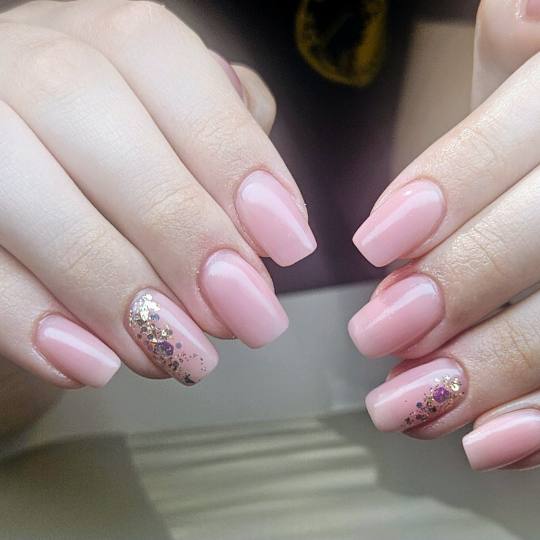 Luna Beauty studio #zagreb Nadogradnja noktiju Nadogradnja noktiju gelom bez Nail arta vel.S,M