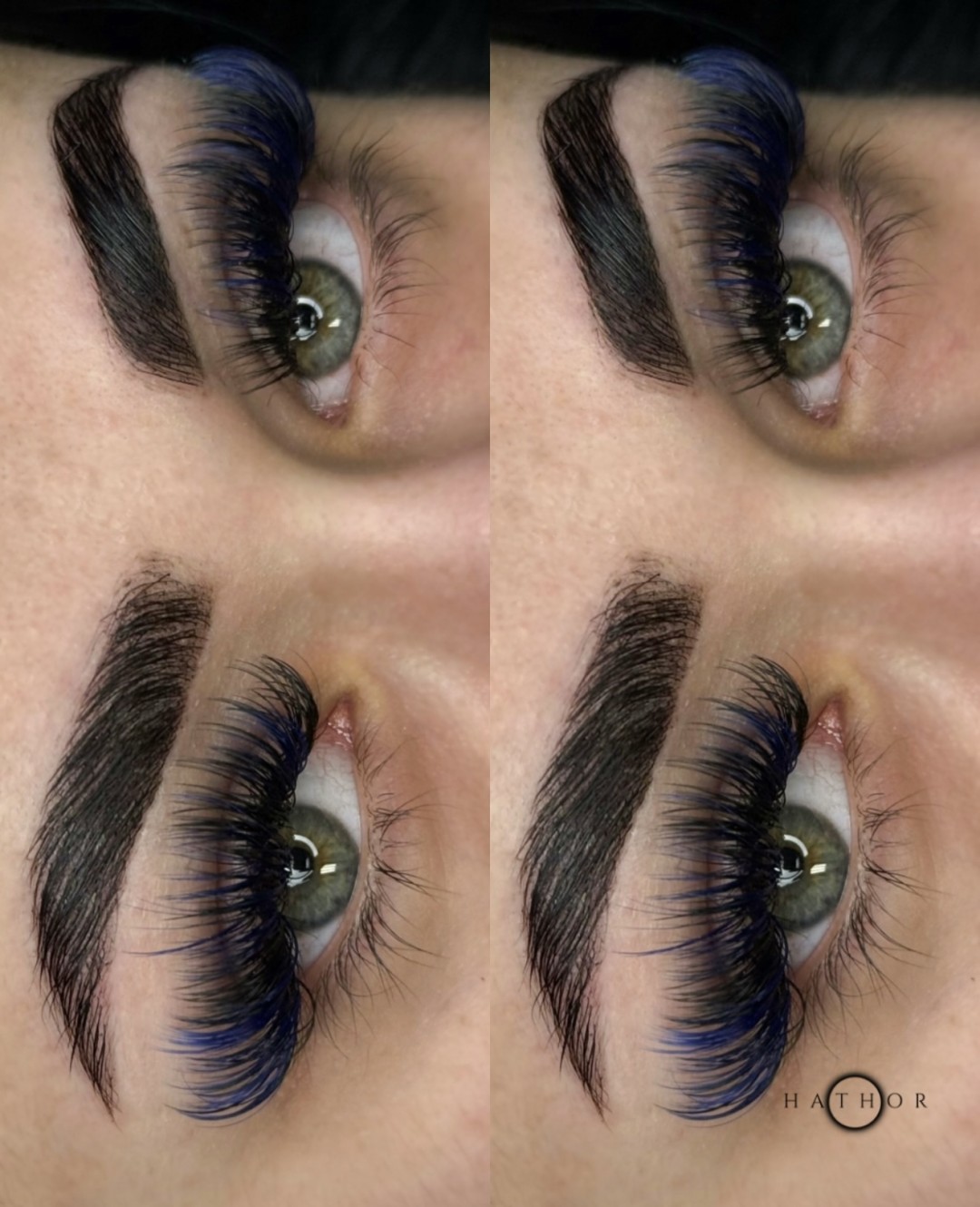 Hathor beauty room #zagreb Nadogradnja trepavica Ugradnja trepavica - ruski volumen