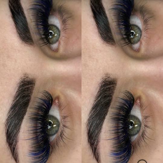 Hathor beauty room #zagreb Nadogradnja trepavica Ugradnja trepavica - ruski volumen