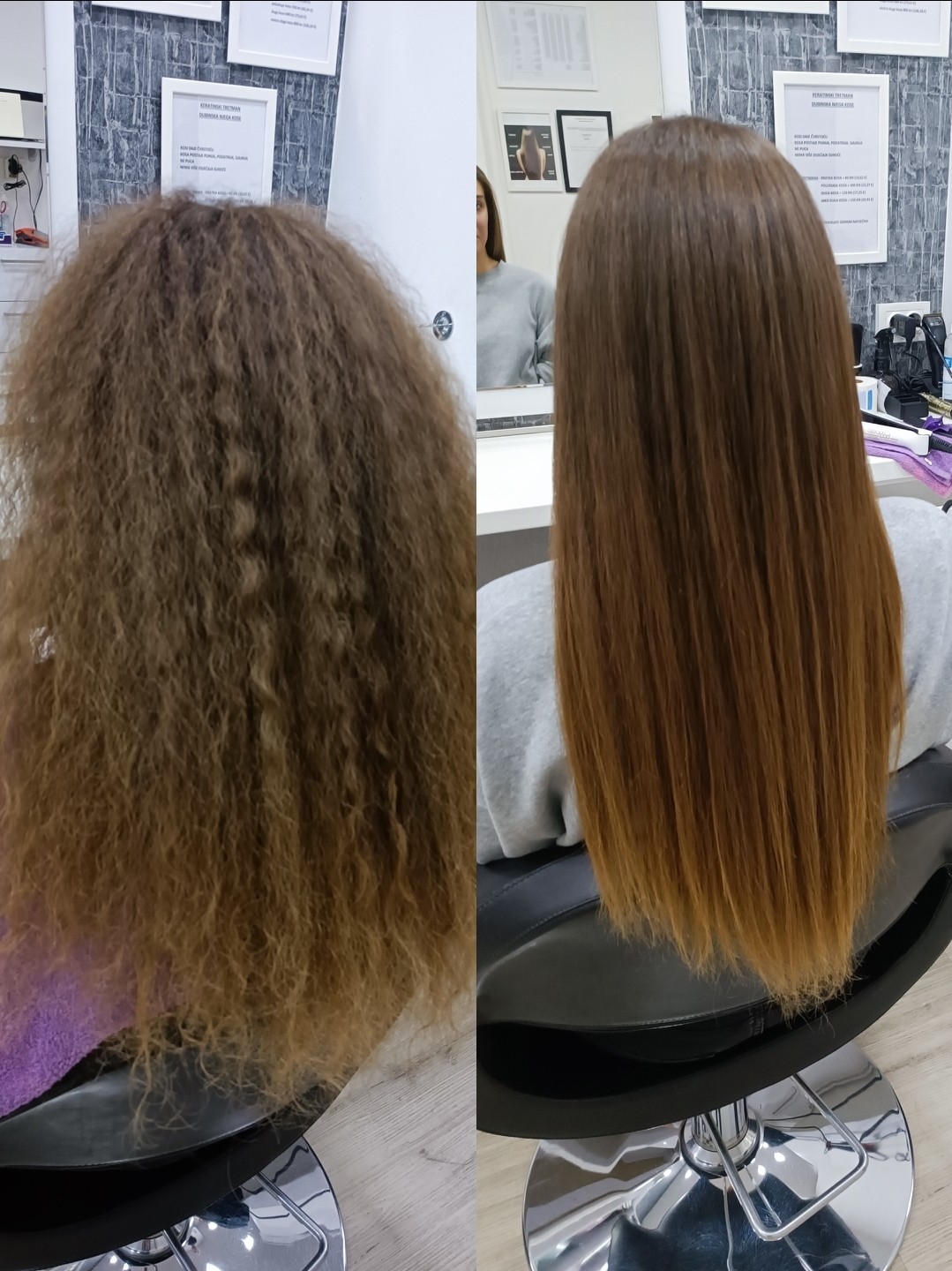 Anavi #zagreb Feniranje i stiliziranje Fen frizura 2 - duga kosa