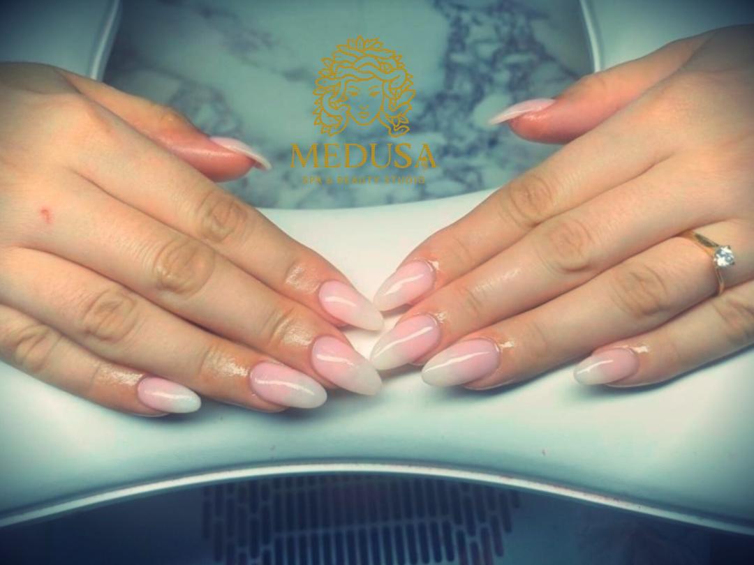 Medusa #osijek Lakiranje noktiju Babyboomer - dodatak uz uslugu