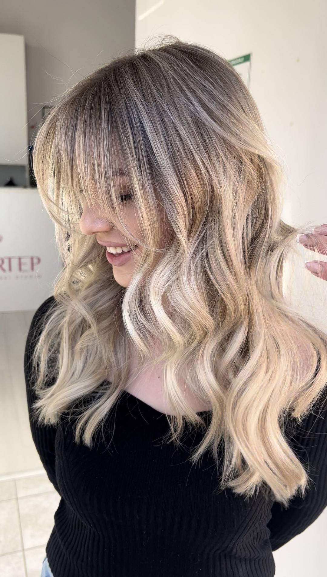 Studio Artep #zagreb Ombre, sombre, balayage Balayage + preljev - duga kosa