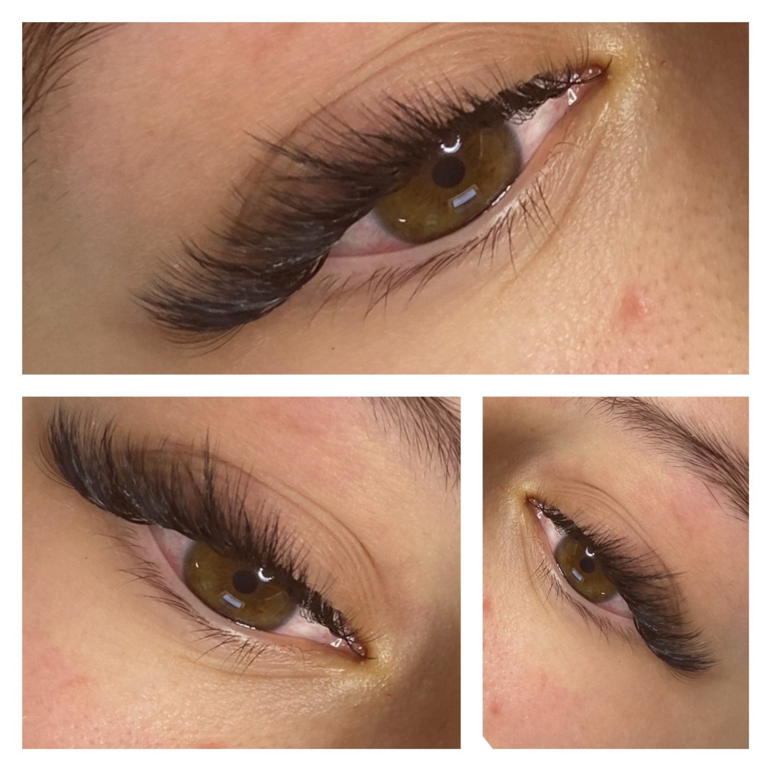Lash and Brow studio #rogoznica Trepavice Volumenske ekstenzije trepavica 4D/6D - ugradnja
