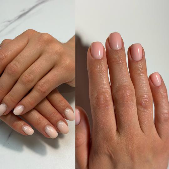 Antonela beauty studio #zagreb Manikura Manikura + gradivni trajni lak