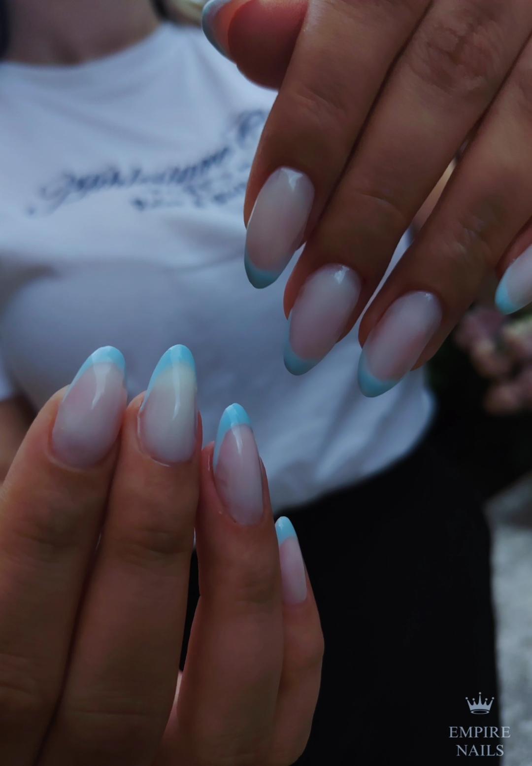 Empire Nails #zagreb Manikura Crtani french - set noktiju