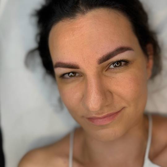 Vanja’s Beautique #zagreb Obrve Puder obrve + korekcija obrva - do 60 dana