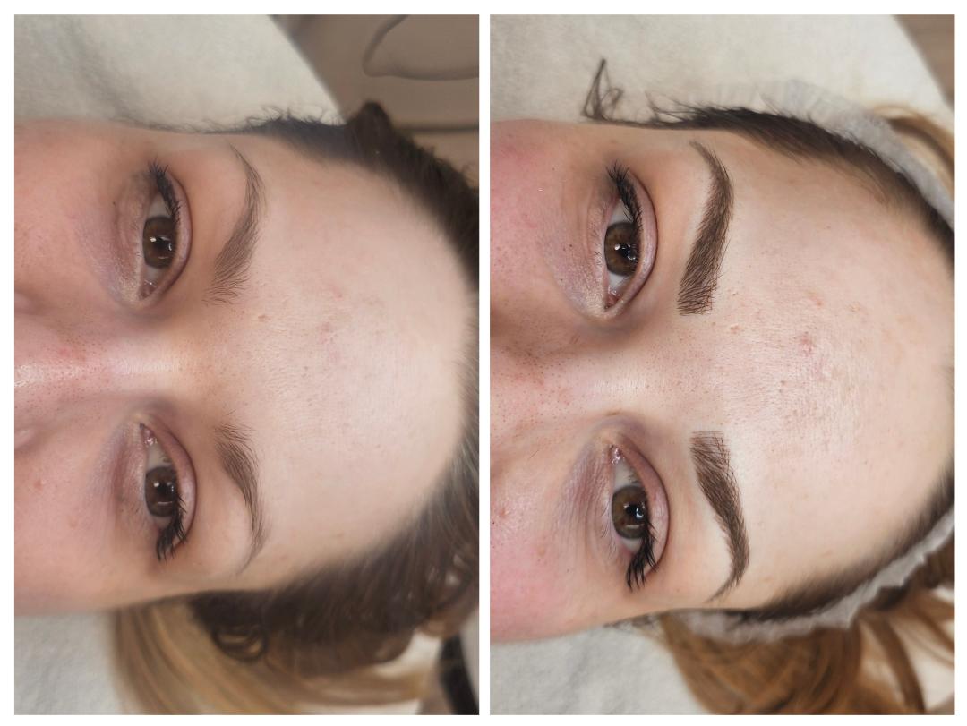 Cosmoderm & Centar Estetica #zagreb Trajna šminka Trajna šminka - iscrtavanje dlačica (hiper realistične obrve)