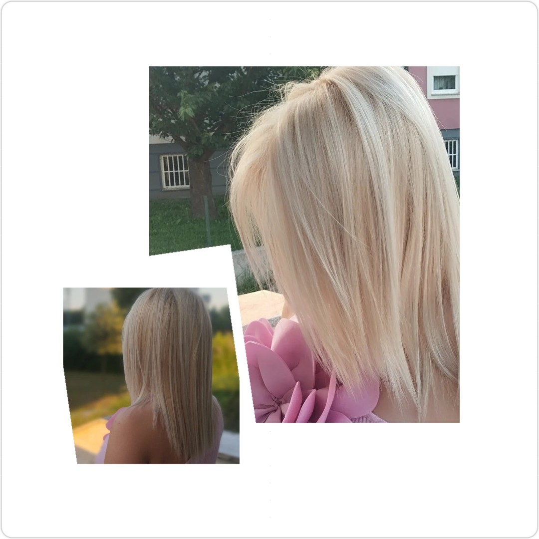 Hairlookboutique #zagreb Bojanje kose Bojanje cijele dužine + pramenovi na foliju dvobojni - duga kosa