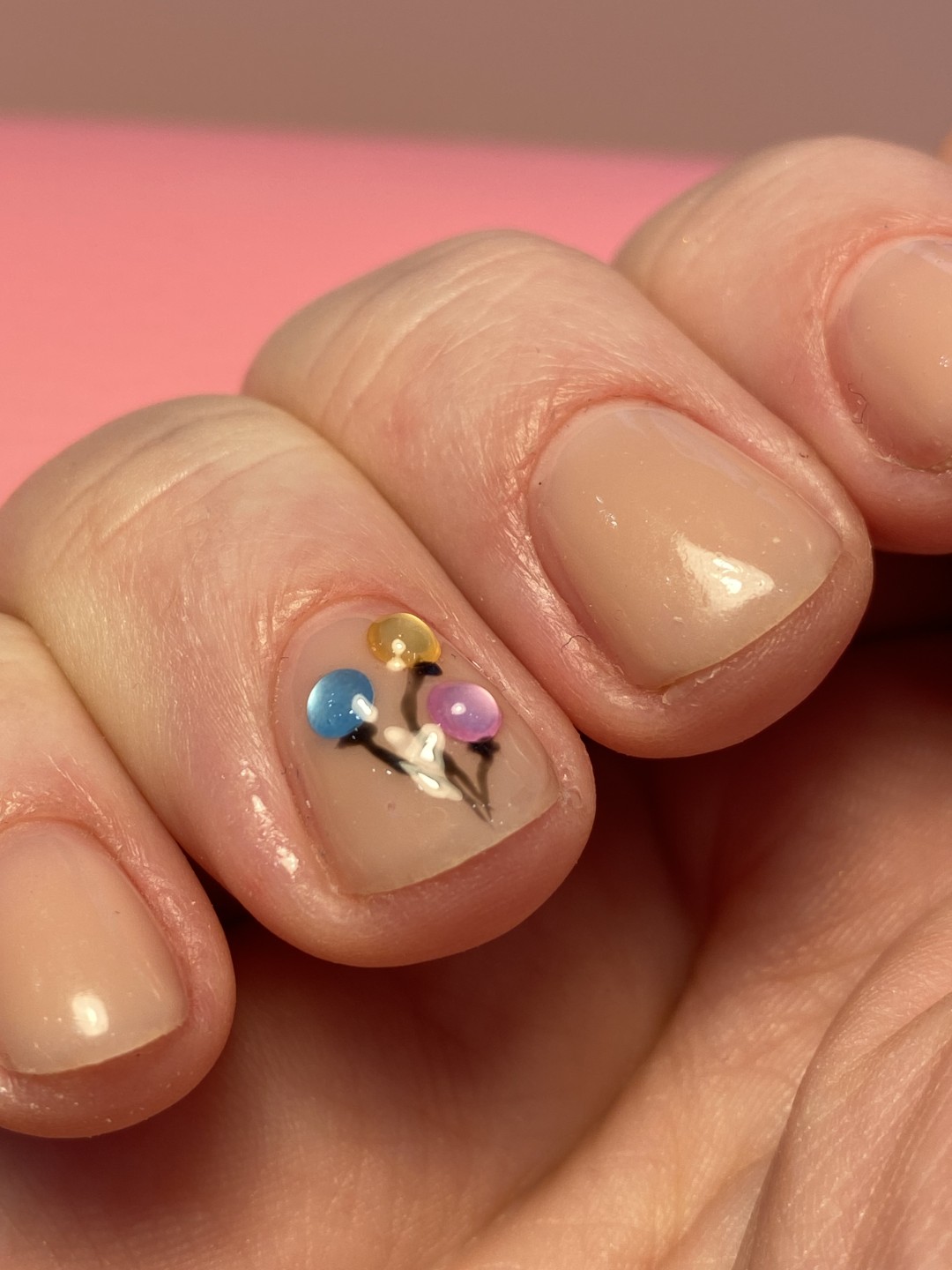 Beauté #zagreb Ukrašavanje noktiju Nail art - 1 nokat jednostavan