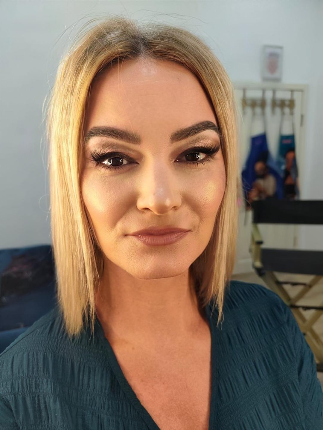 Ina Beauty Studio #rijeka Make-up / šminkanje Glam makeup + umjetne trepavice