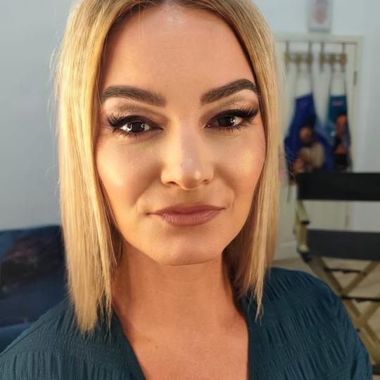 Ina Beauty Studio #rijeka Make-up / šminkanje Glam makeup + umjetne trepavice