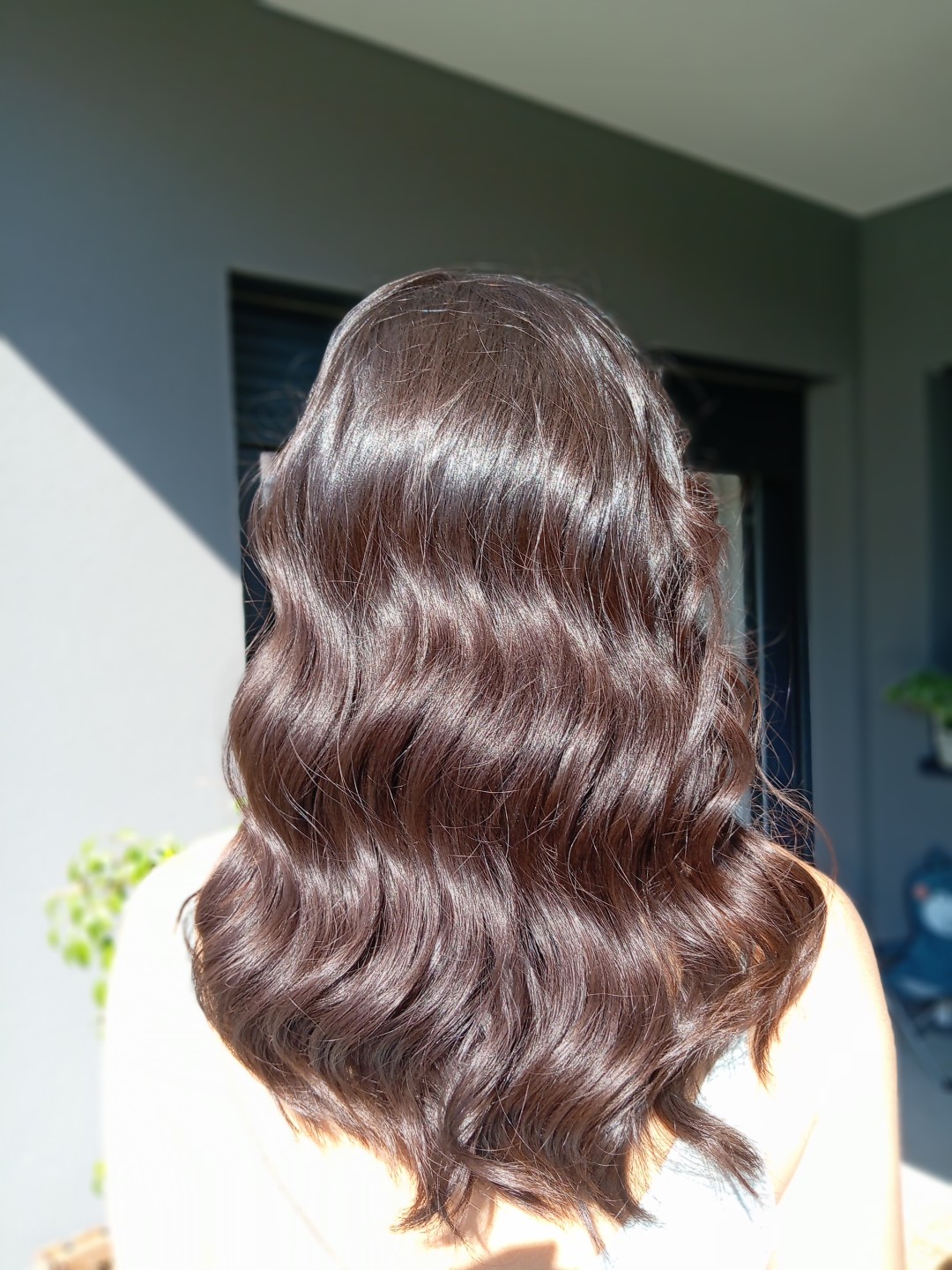 Hairlookboutique #zagreb Feniranje i stiliziranje Valovi - poluduga kosa