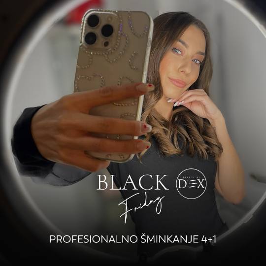 Beauty by Dex #zagreb Make-up / šminkanje BLACK FRIDAY akcija 4+1 na profesionalno šminkanje