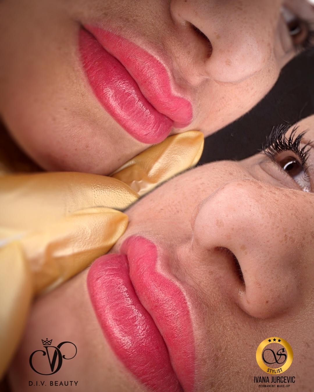 D.I.V. Beauty #rijeka Trajna šminka Trajna šminka usana - aquarelle lips