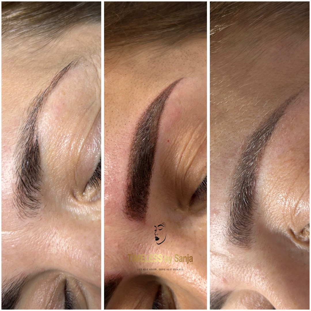 Timeless by Sanja #zagreb Trajna šminka Puder obrve / microblading