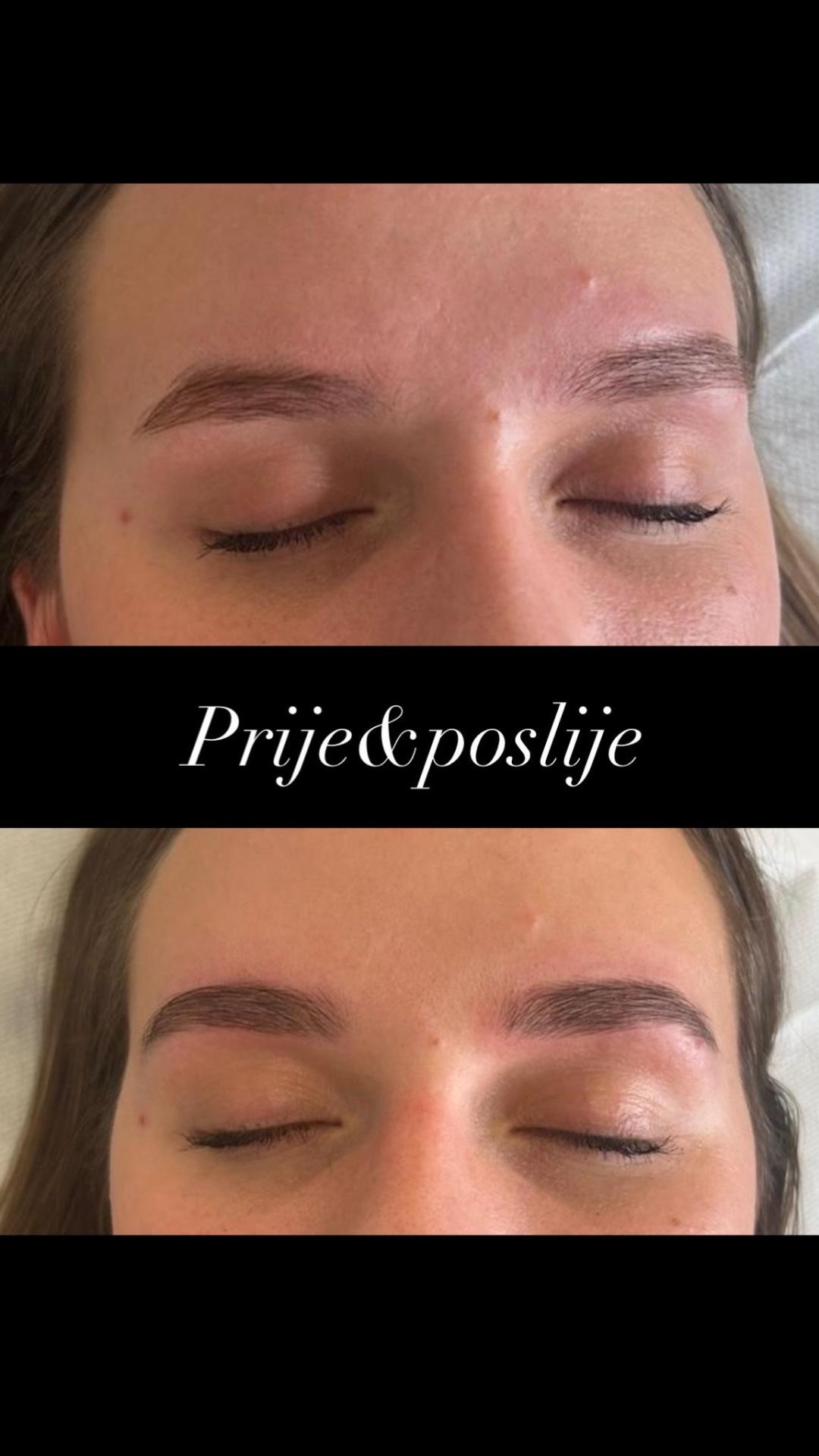 Evi #zagreb Obrve Threading obrva + bojanje